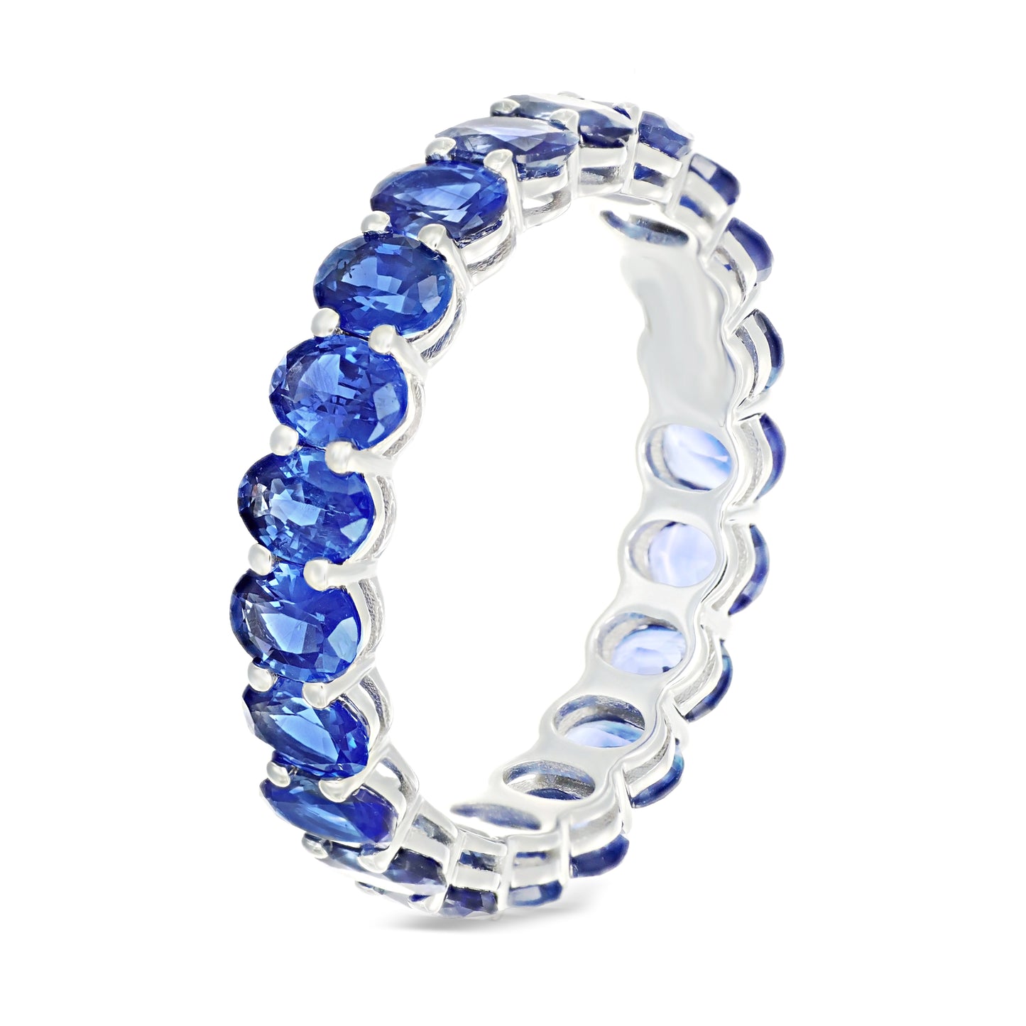 Oval-cut Eternity Ring