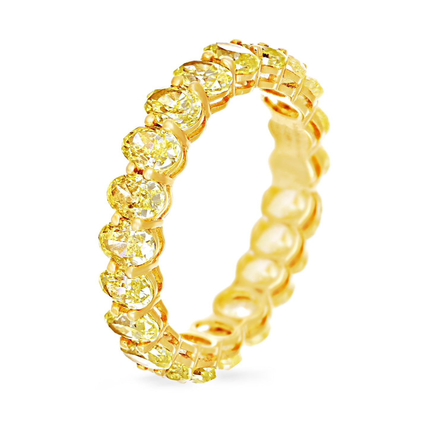 Oval-cut Eternity Ring
