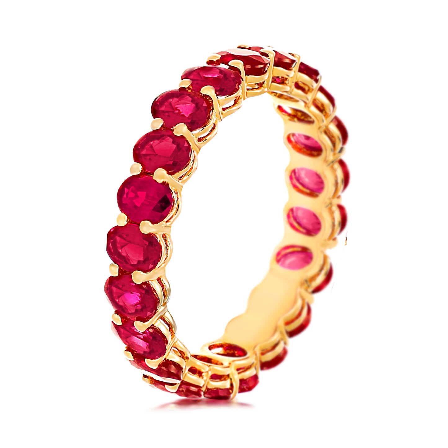 Oval-cut Eternity Ring