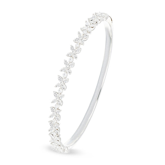 Marquise Diamond Bangle