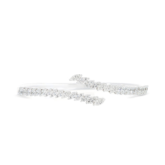 Marquise Diamond Bangle