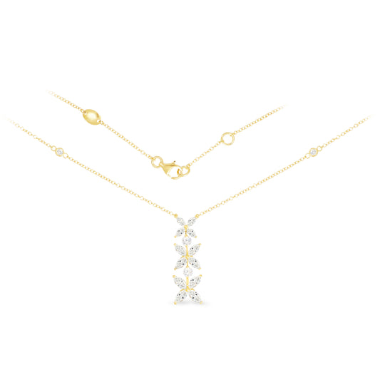 Marquise Diamond Necklace